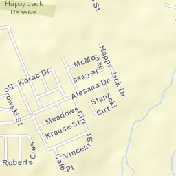 Bellbird Park Street Map