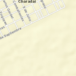 Charadai Street Map