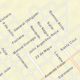 Coronel Du Graty Street Map