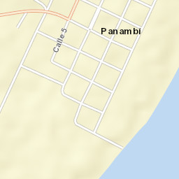 Panambí Street Map