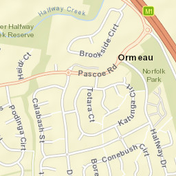 Ormeau Street Map