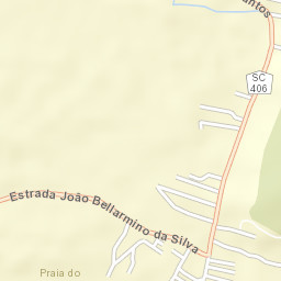 Pantano do Sul Street Map