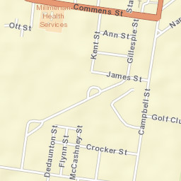 Millmerran Street Map