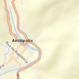 Anitápolis Street Map