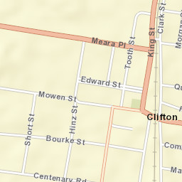 Clifton Street Map