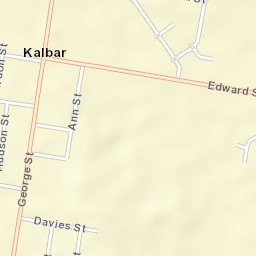 Kalbar Street Map