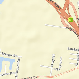 Tweed Heads West Street Map