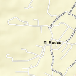 El Rodeo Street Map