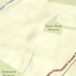 Currumbin Valley Street Map