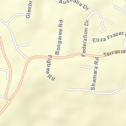 Terranora Street Map