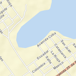 Santa Rosa Street Map