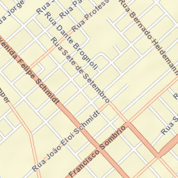 Braço do Norte Street Map