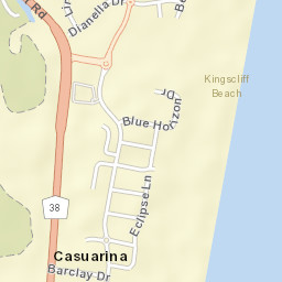 Casuarina Street Map