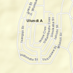 Ulundi Street Map