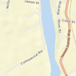 South Murwillumbah Street Map