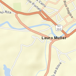 Lauro Muller Street Map