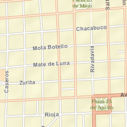 San Fernando del Valle de Catamarca Street Map