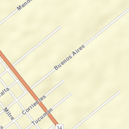 Colonia Dora Street Map