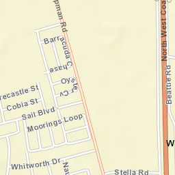 Sunset Beach Street Map