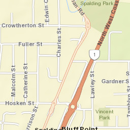 Bluff Point Street Map