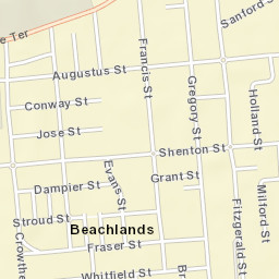 Beachlands Street Map