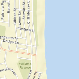 Lennox Head Street Map