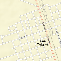 Los Telares Street Map
