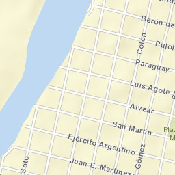 Goya Street Map