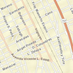 Recreo Street Map