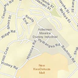 KwaDukuza Street Map