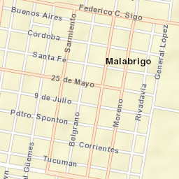 Malabrigo Street Map