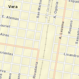 Vera Street Map