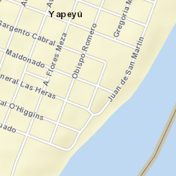 Yapeyú Street Map