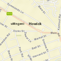 Howick Street Map