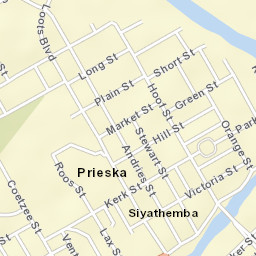 Prieska Street Map