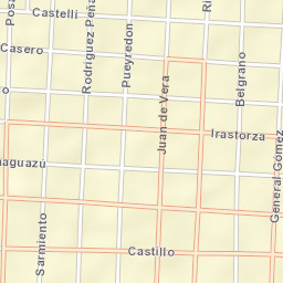 Curuzú Cuatiá Street Map