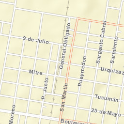 Calchaquí Street Map