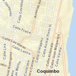 Coquimbo Street Map