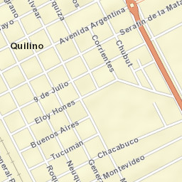 Quilino Street Map