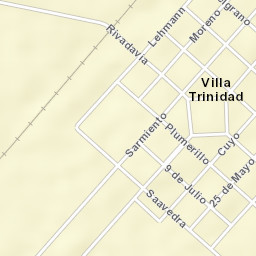 Villa Trinidad Street Map