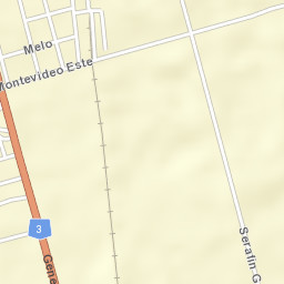 Las Piedras Street Map