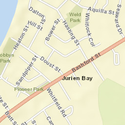 Jurien Bay Street Map