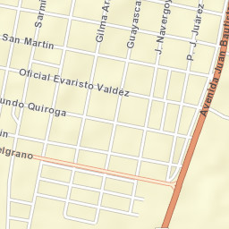 San José de la Dormida Street Map