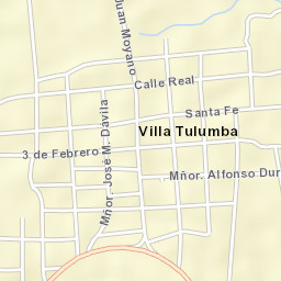 Villa Tulumba Street Map