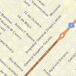 Artigas Street Map