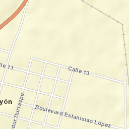 Departamento de San Justo Street Map