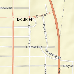 Boulder Street Map