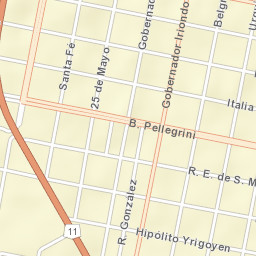 San Justo Street Map