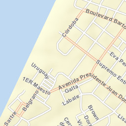 Santa Elena Street Map