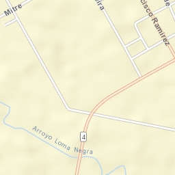 Los Charrúas Street Map